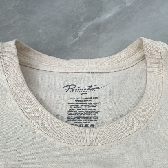 Men’s Primitive Skateboarding Cotton Floral Short Sleeve Shirt XL - Picture 4 of 16